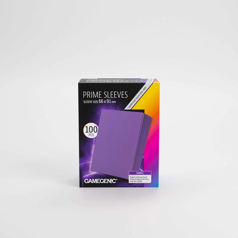 Gamegenic Prime Sleeves Purple 66x91 100 ct.