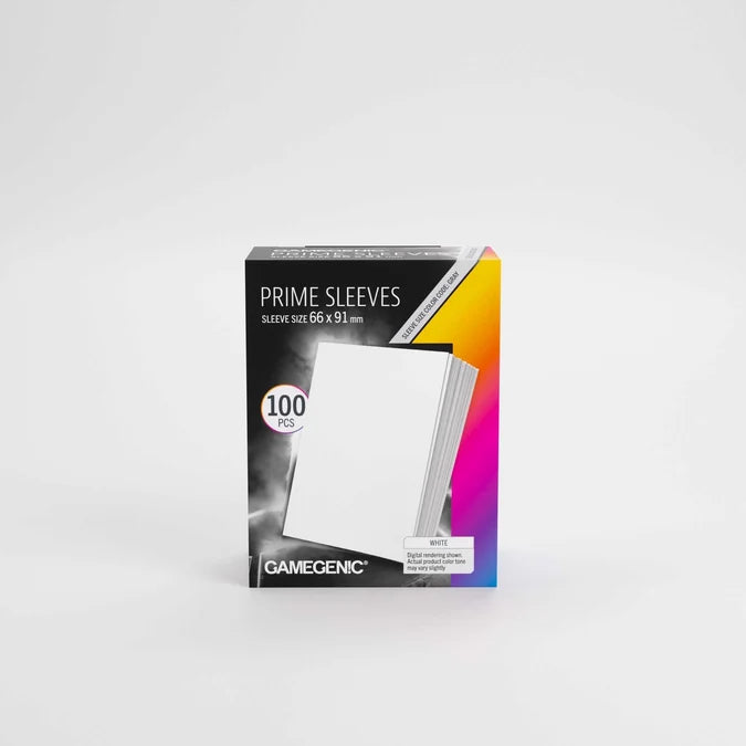 Gamegenic Prime Sleeves White 66x91 100 ct.