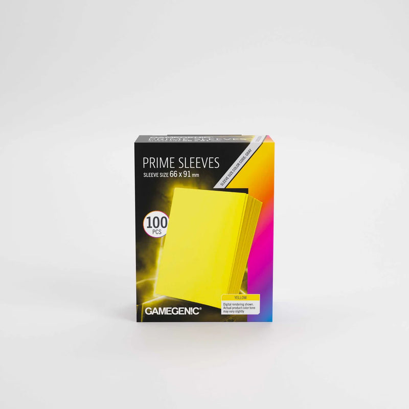 Gamegenic Prime Sleeves Yellow 66x91 100 ct.