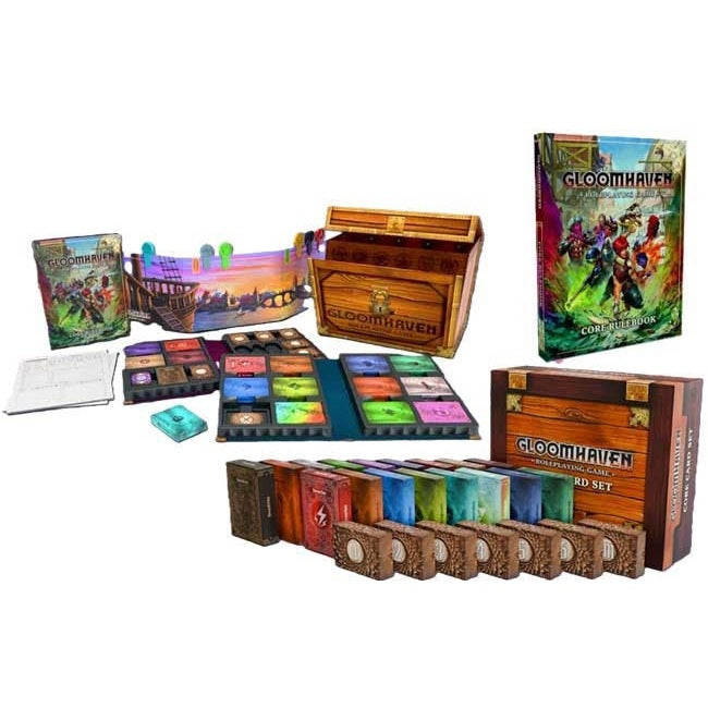 Gloomhaven: The RPG Core Book Complete Card Set Deluxe Box Set-PREORDER