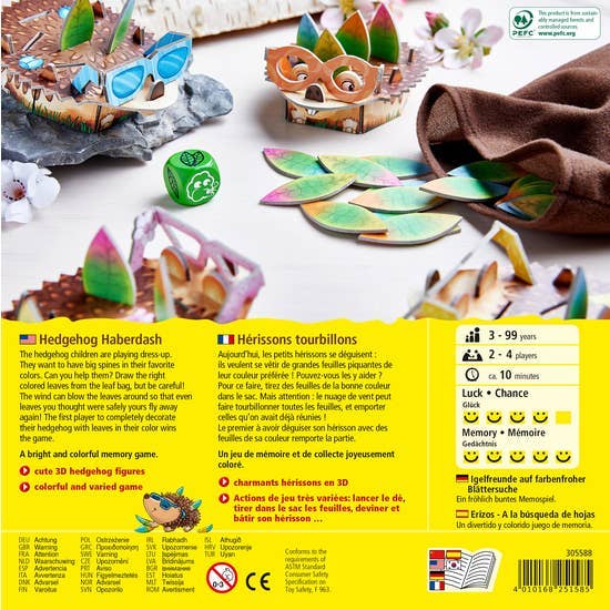 HABA Hedgehog Haberdash - Board Game