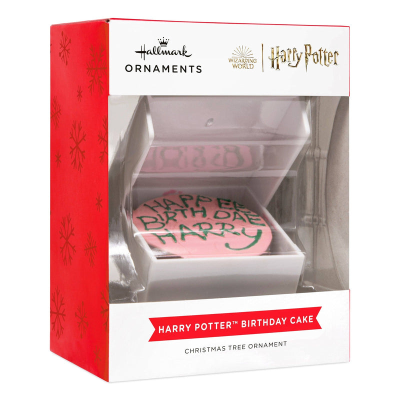 Harry Potter™ - Harry's Pink 11th Birthday Cake Ornament