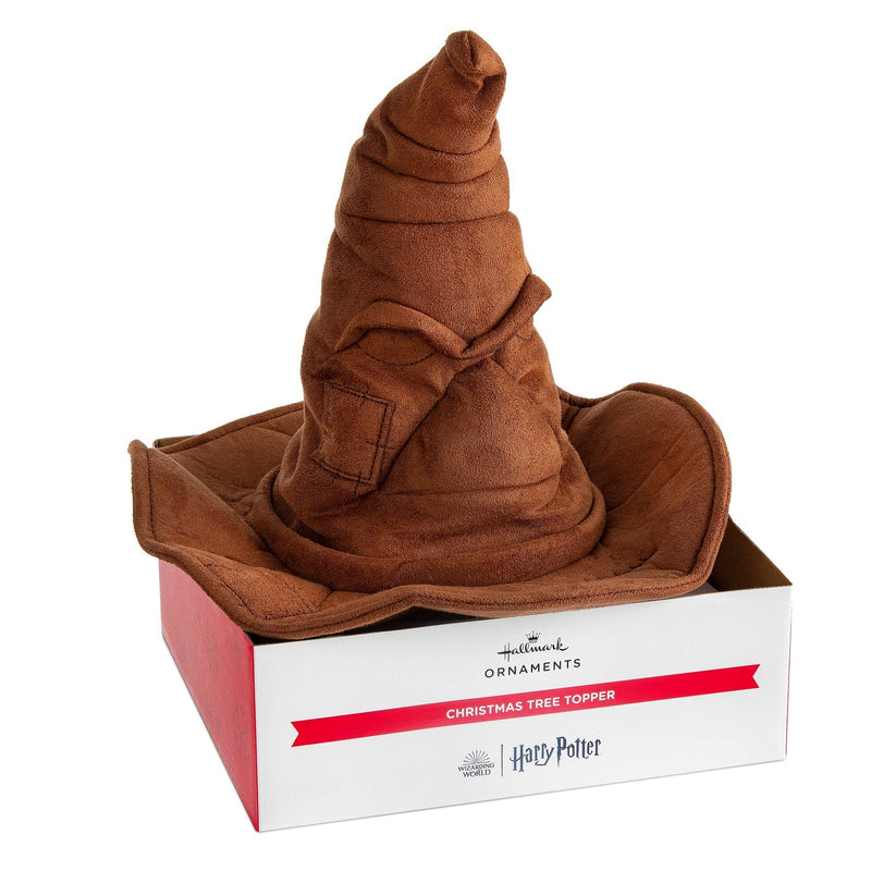 Harry Potter™ Plush Christmas Tree Topper Hogwartssortinghat