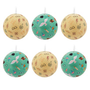 Harry Potter™ Tin Bauble Christmas Ornaments, Pack Of 12