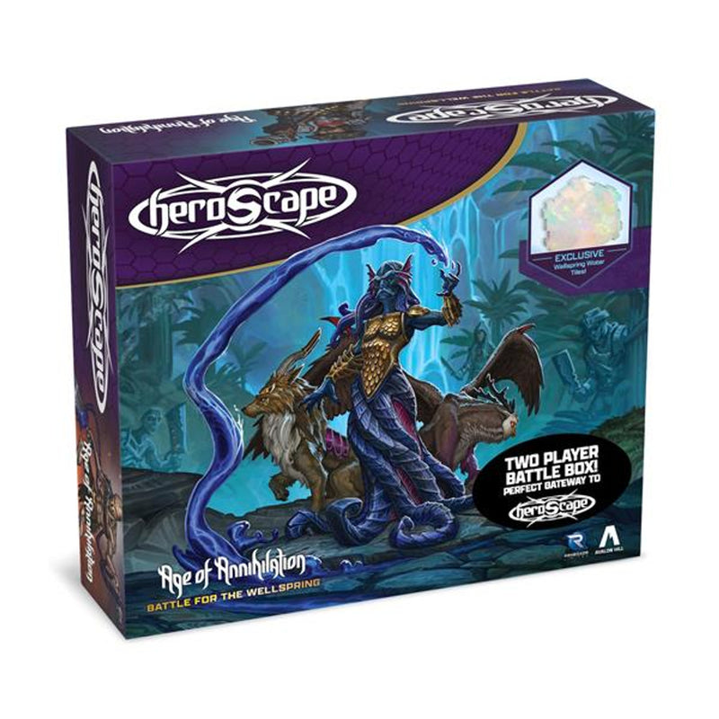 Heroscape : Age of Annihilation - Battle for the Wellspring 2 Player Battle Box