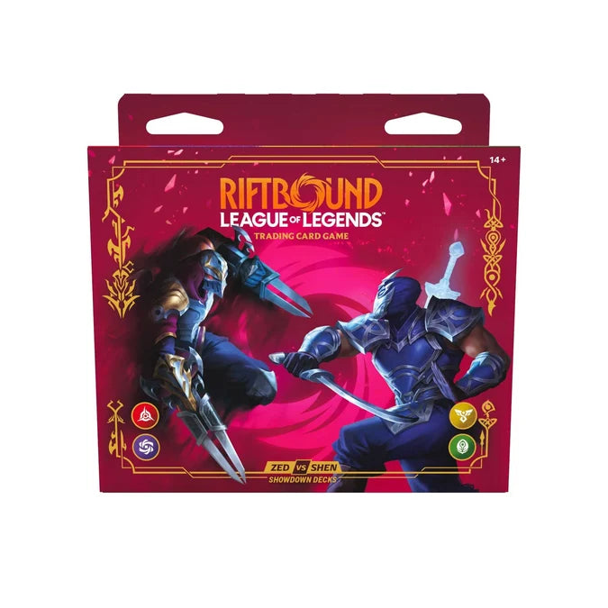 Riftbound : League of Legends TCG : Vendetta Showdown Decks - Zed vs Shen