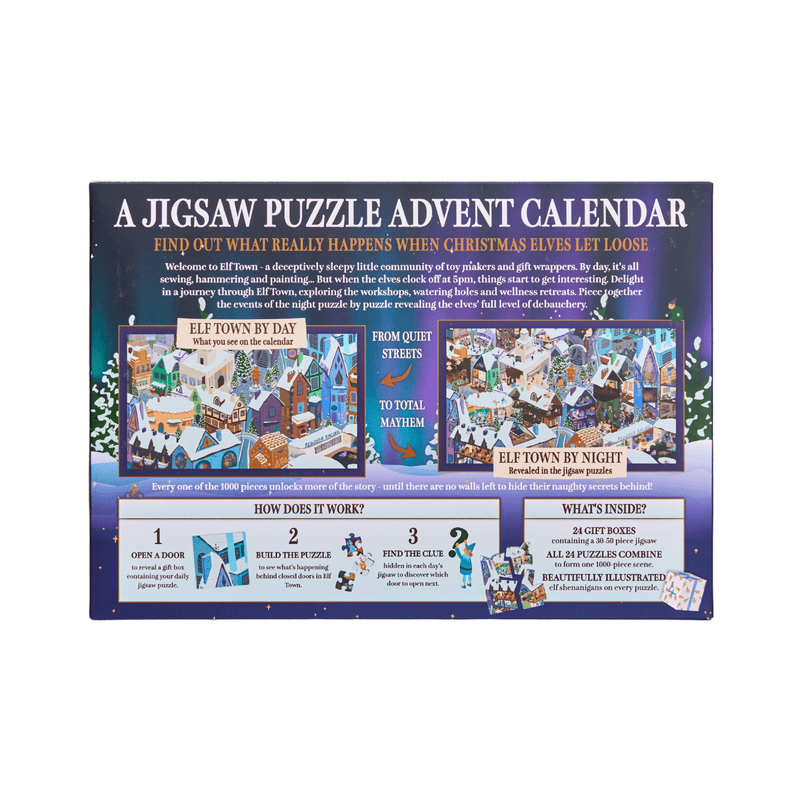 Jigsaw Advent Calendar | Elf Town Calendar | Christmas Game!