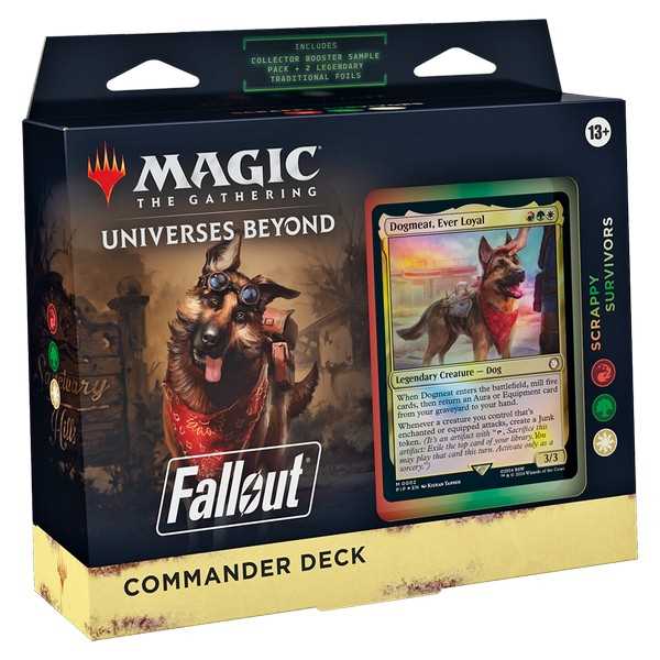 Fallout - Scrappy Survivors Commander Deck version anglaise - Magic the Fallout - Scrappy Survivors Commander Deck version anglaise - Magic the