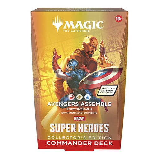 Magic The Gathering - Marvel Super Heroes Collector Commander Deck-PREORDER