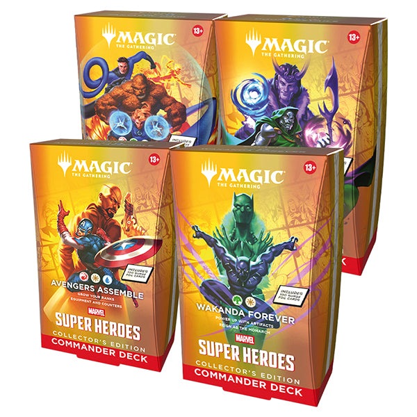 Magic The Gathering - Marvel Super Heroes Collector Commander Deck-PREORDER