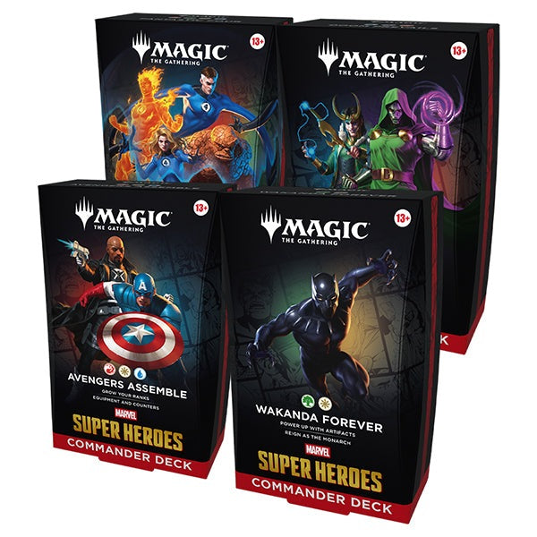 Magic The Gathering - Marvel Super Heroes Commander Deck- PREORDER