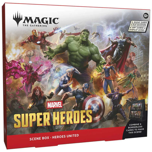 Magic The Gathering - Marvel Super Heroes Scene Box Heroes United