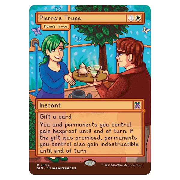 Magic: The Gathering - WPN Exclusive Secret Lair x Stardew Valley: Welcome to Stardew Valley