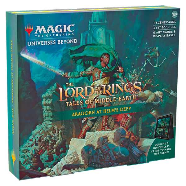 Magic the Gathering - Lord of the Rings- Tales of Middle Earth Holiday Scene Box
