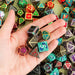 Metal Mystery Dice Set