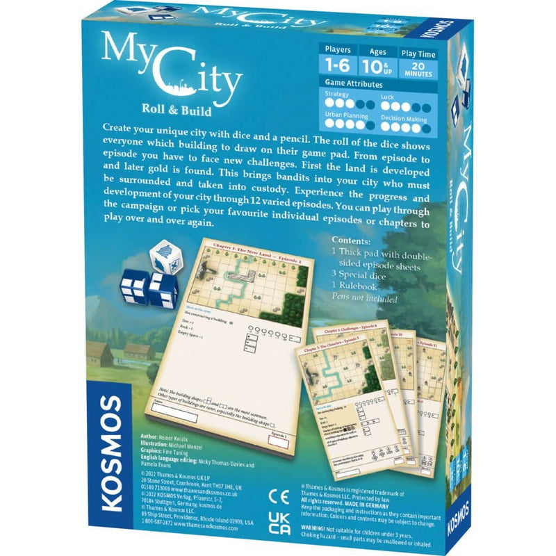 My City Roll and Build - Board Game