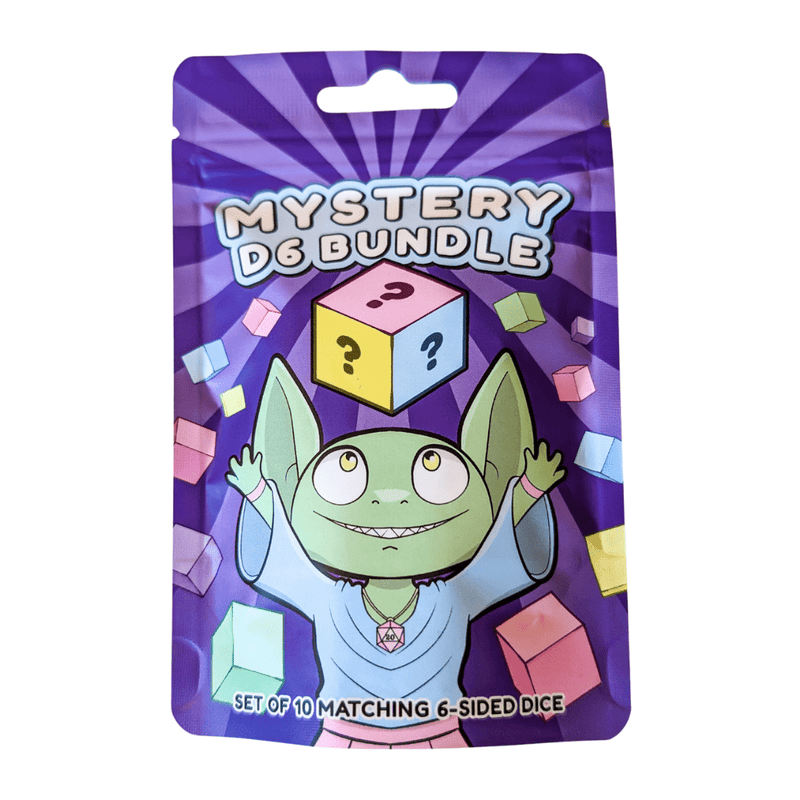 Mystery D6 Bundle Bag: 12mm Pipped/Dotted