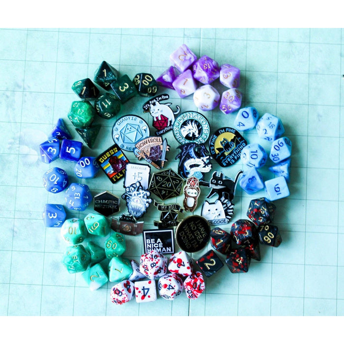 Mystery Dice & Pin Bag