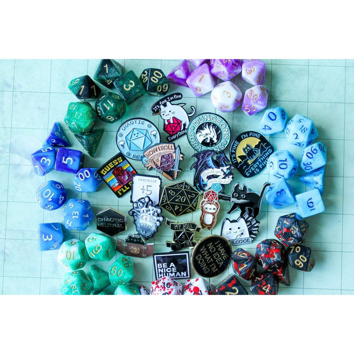 Mystery Dice & Pin Bag