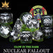 Nuclear Fallout - 11 Dice Set Glow