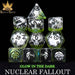 Nuclear Fallout - 11 Dice Set Glow