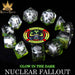 Nuclear Fallout - 11 Dice Set Glow