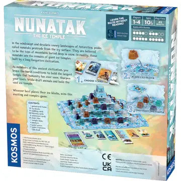 Nunatak: Temple of Ice - Board Game - Dinged Grade 1