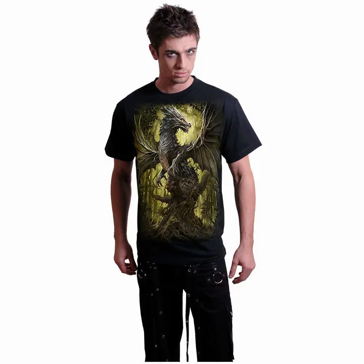 Oak Dragon Black T-Shirt