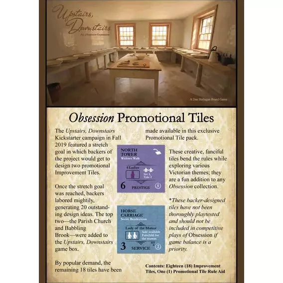 Obsession : 2nd Edition Promo TIles