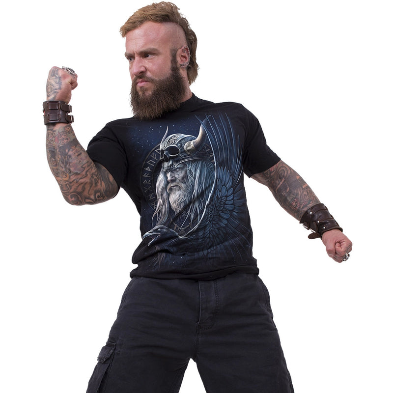 Odin's Warrior Black T-Shirt