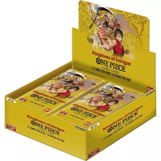 One Piece Card Game : Booster Pack - Kingdoms of Intrigue OP-04