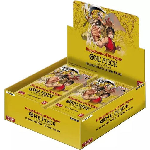 one piece booster box uk One Piece Card Game : Booster Box - Kingdoms of Intrigue (OP-04) (24 p