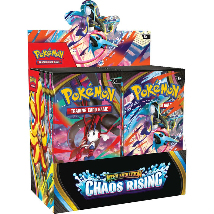 Pokémon TCG: Mega Evolution Chaos Rising - Boosters Box (36 Packs)- PREORDER