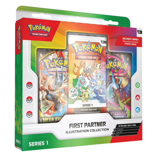 Pokémon TCG: First Partner Illustration Collection - Series 1 PREORDER