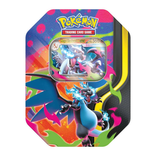 Pokémon TCG: Mega Charizard X ex Tin PREORDER