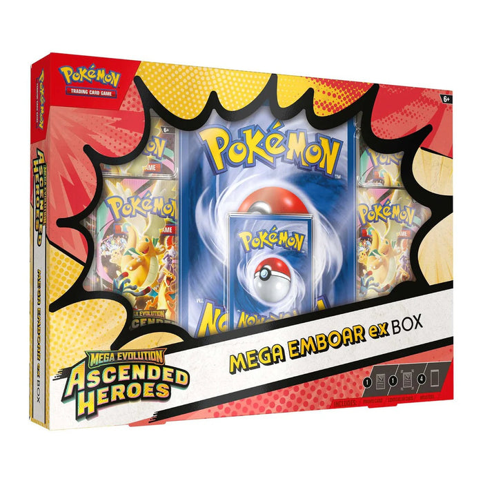Pokémon TCG: Mega Evolution Ascended Heroes - Mega Emboar ex Box PREORDER