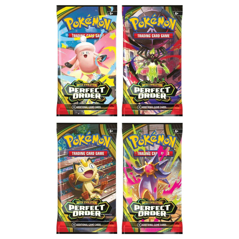 pokemon mega evolution booster box uk Pokémon TCG: Mega Evolution Perfect Order - Booster Pack (1 Pack)
