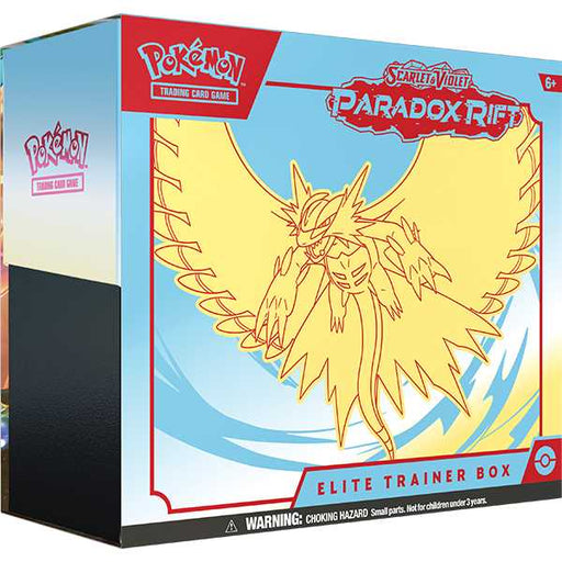 Pokemon TCG : Paradox Rift Elite Trainer Box- Roaring Moon