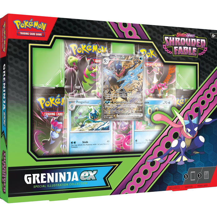 Pokemon TCG : Scarlet & Violet 6.5 - Shrouded Fable Greninja EX Special Collection