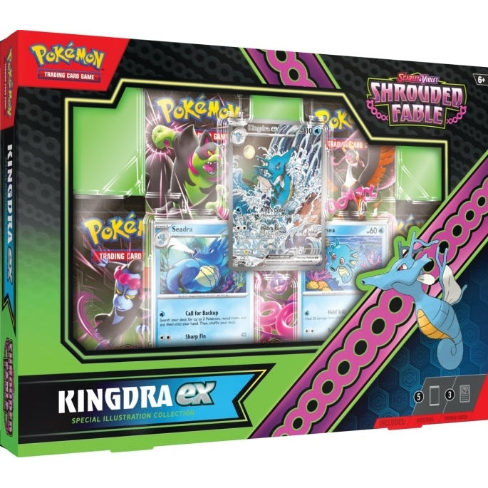 Pokemon TCG : Scarlet & Violet 6.5 - Shrouded Fable Kingdra EX Special Collection