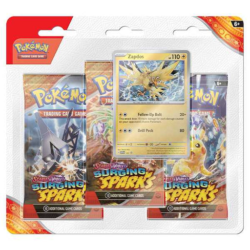 Pokemon TCG : Scarlet & Violet - Surging Sparks - 3-Pack