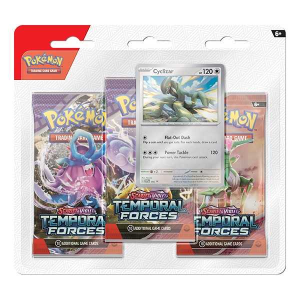 Pokémon TCG: Scarlet and Violet 5 - Temporal Forces - 3-Pack