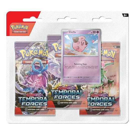 Pokémon TCG: Scarlet and Violet 5 - Temporal Forces - 3-Pack