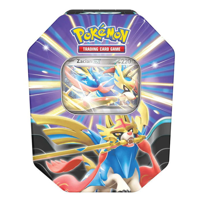 Pokemon TCG : Slashing Legends Ex Tin Zacian Ex