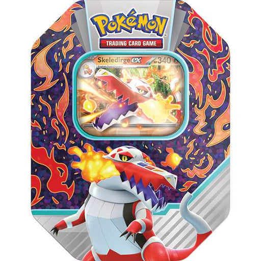 Pokemon Tcg : Paldea Partners Tin Meowscarasda/Skeledirge/Quaquaval