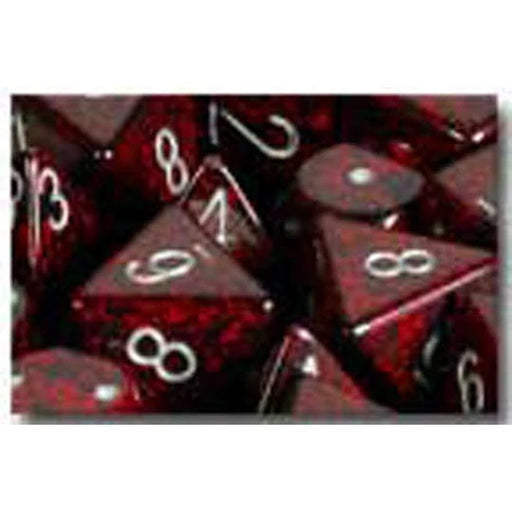 Polyhedral Dice: Speckled - Silver Volcano 7
