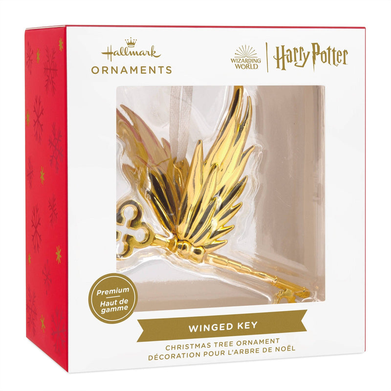 Premium Collectable Harry Potter™ - Winged Key Ornament: Harry Potter