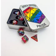 Pride Dice Tin: Rainbow Flag / 1 Set