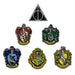 Set of 6 Harry Potter Crests Patches Iron-On