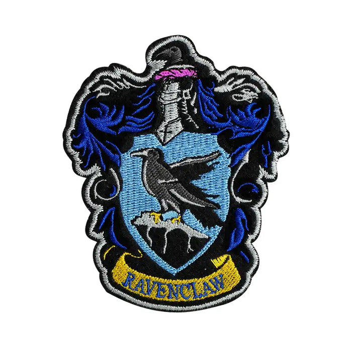 Set of 6 Harry Potter Crests Patches Iron-On